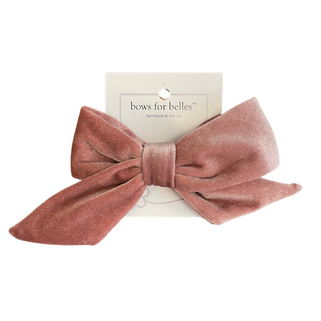 Large Velvet Bow