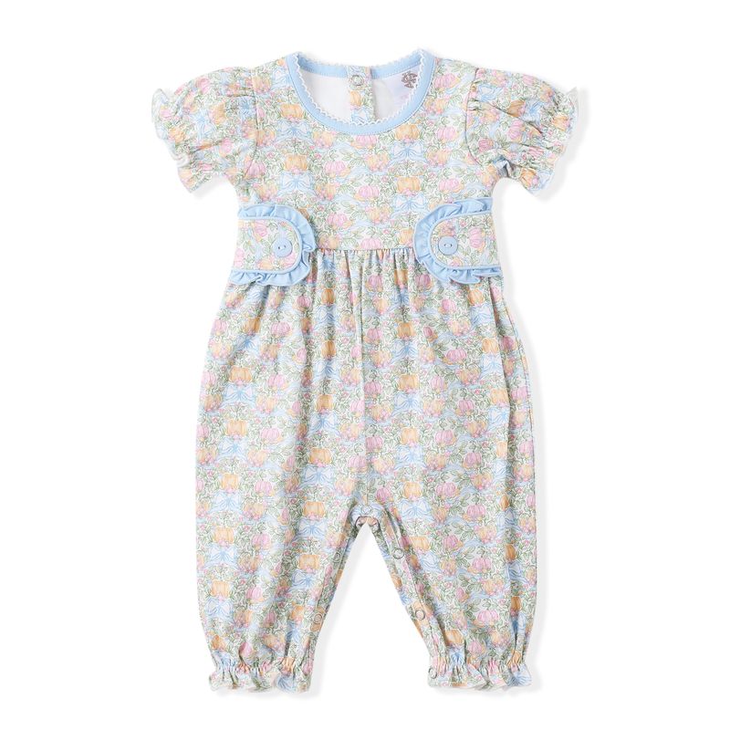 Pastel Pumpkin Romper
