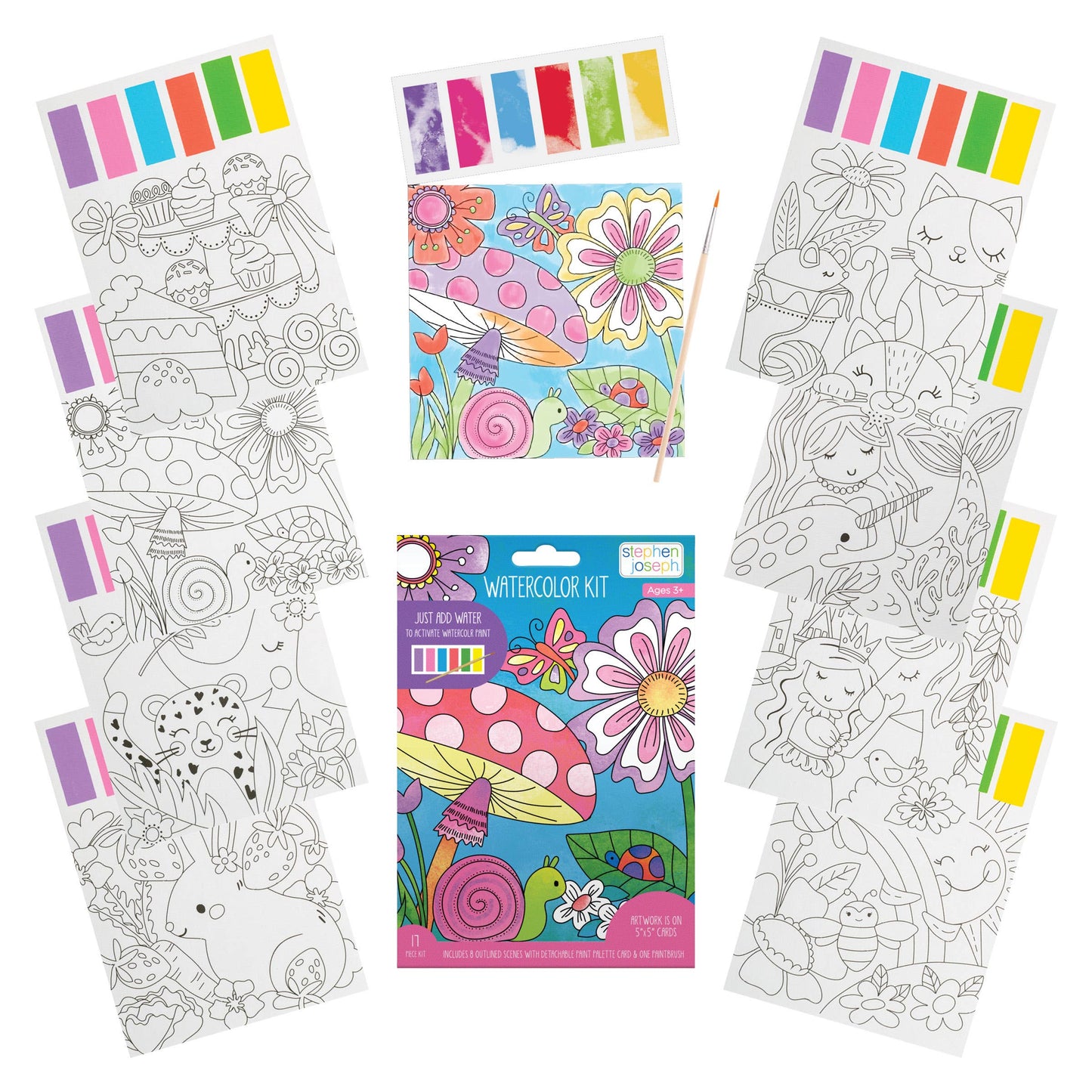 Fairytale Friends Watercolor Art Kit