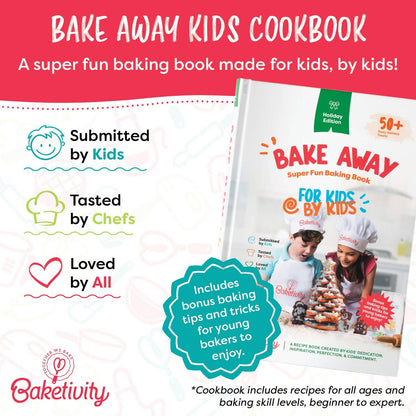 Bake Away Kids Baking Cookbook with Pictures