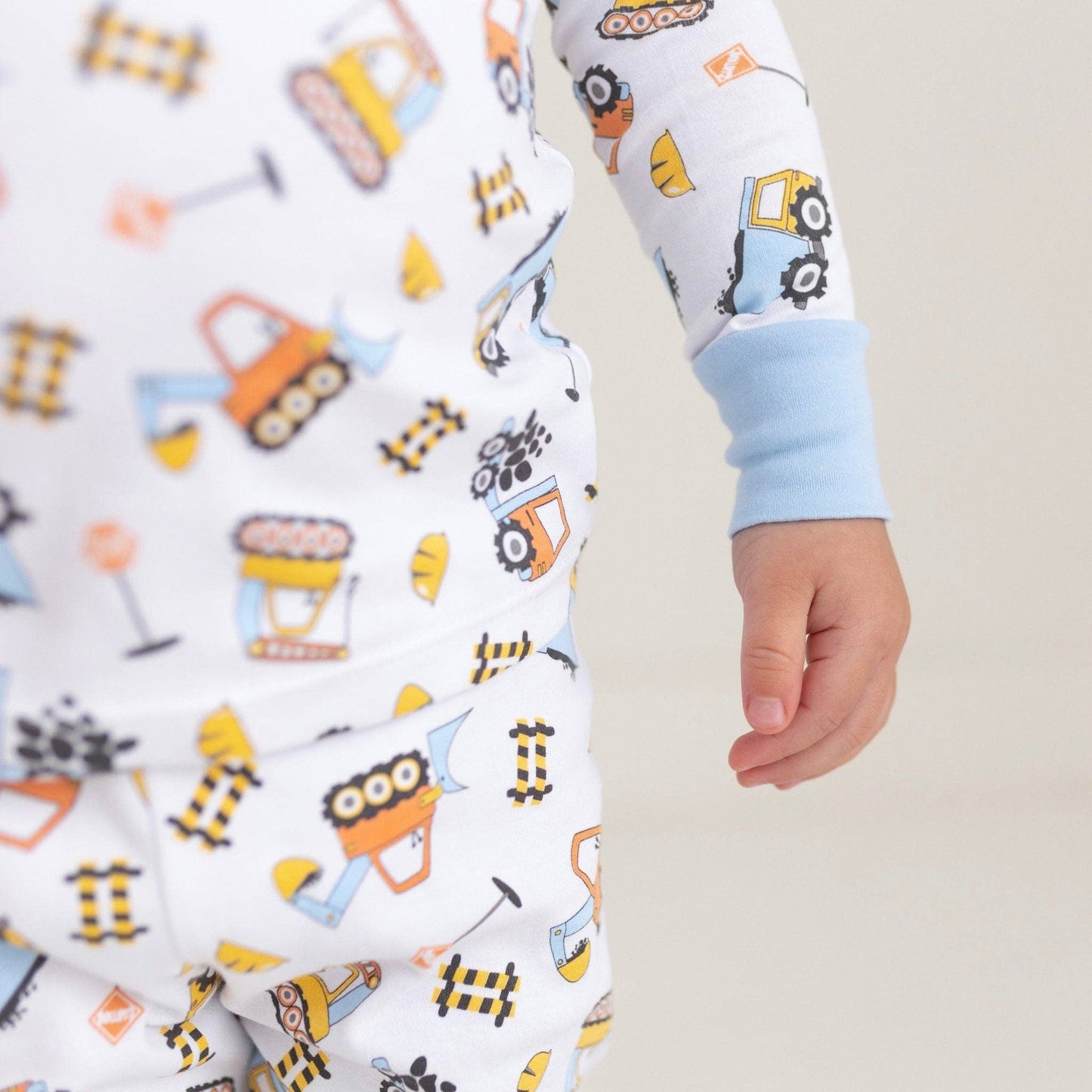 Construction Zone Long Pajama