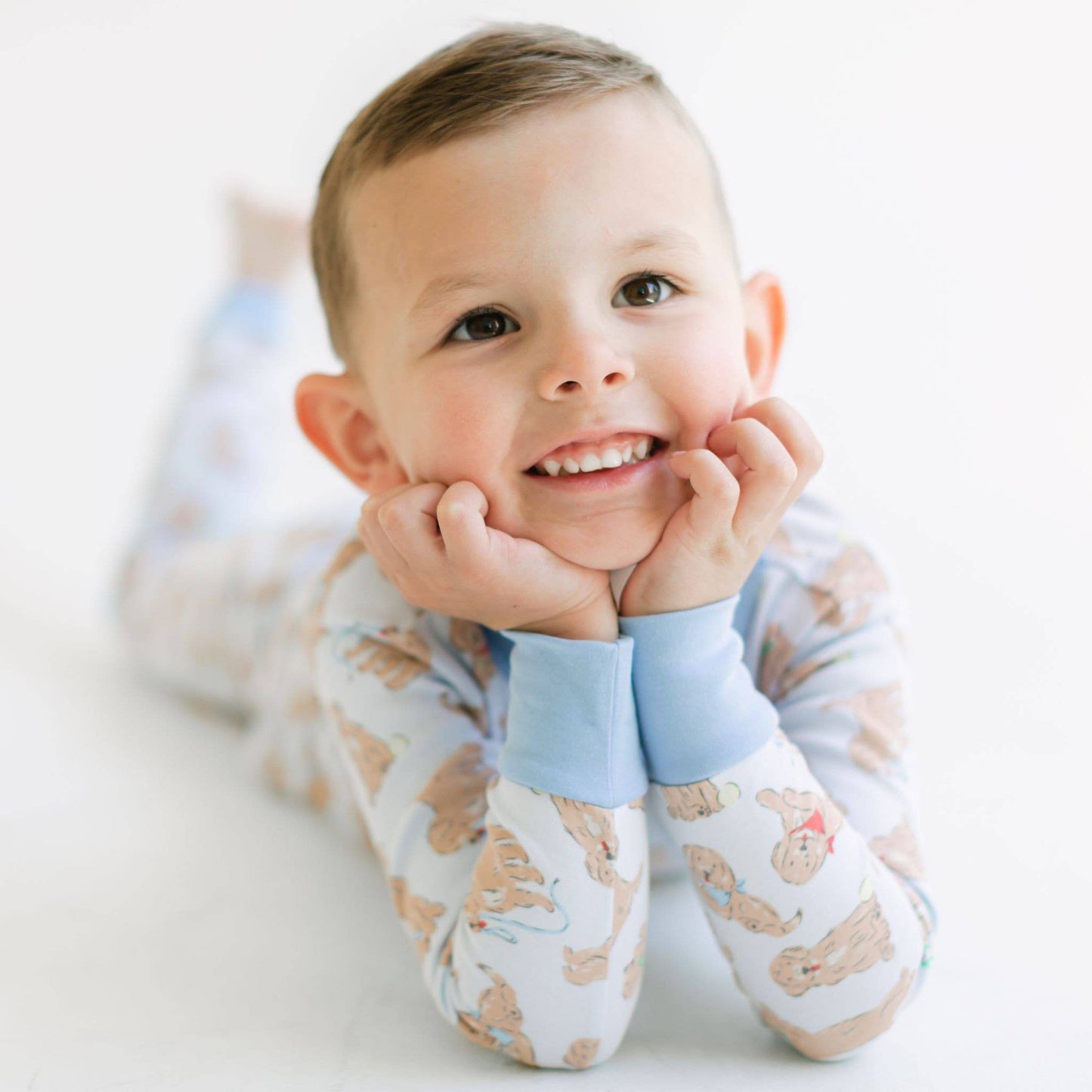 Golden Pup Long Pajamas