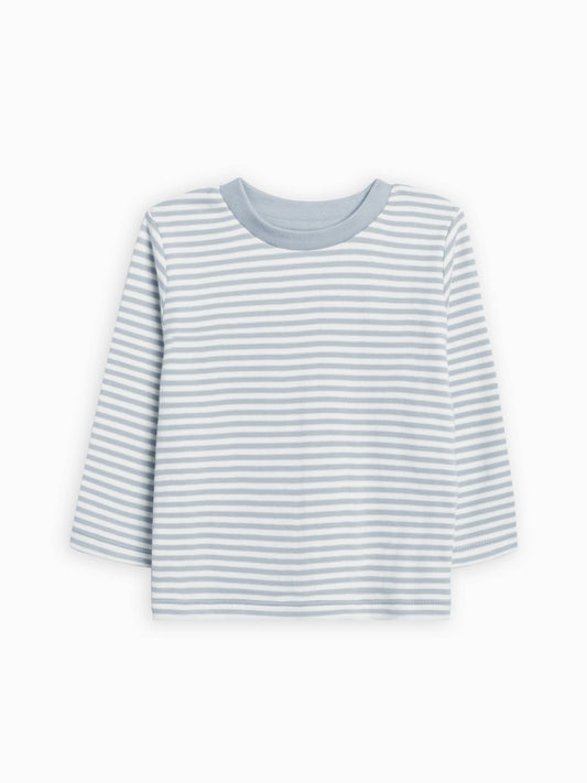 Turk Long Sleeve Crew - Mist Stripe