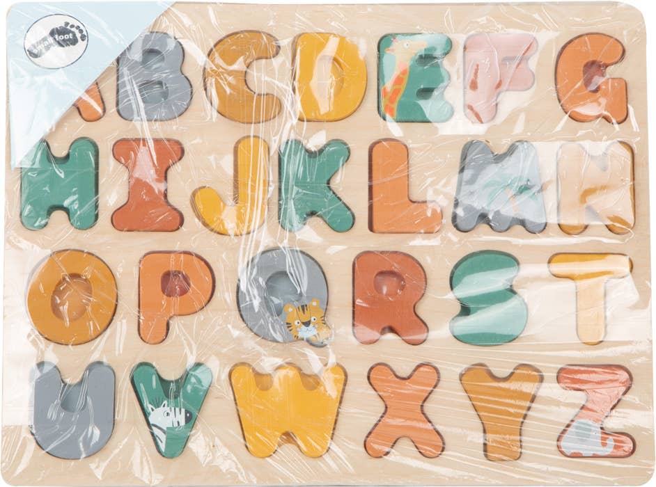 Safari Themed ABCs Letter Puzzle