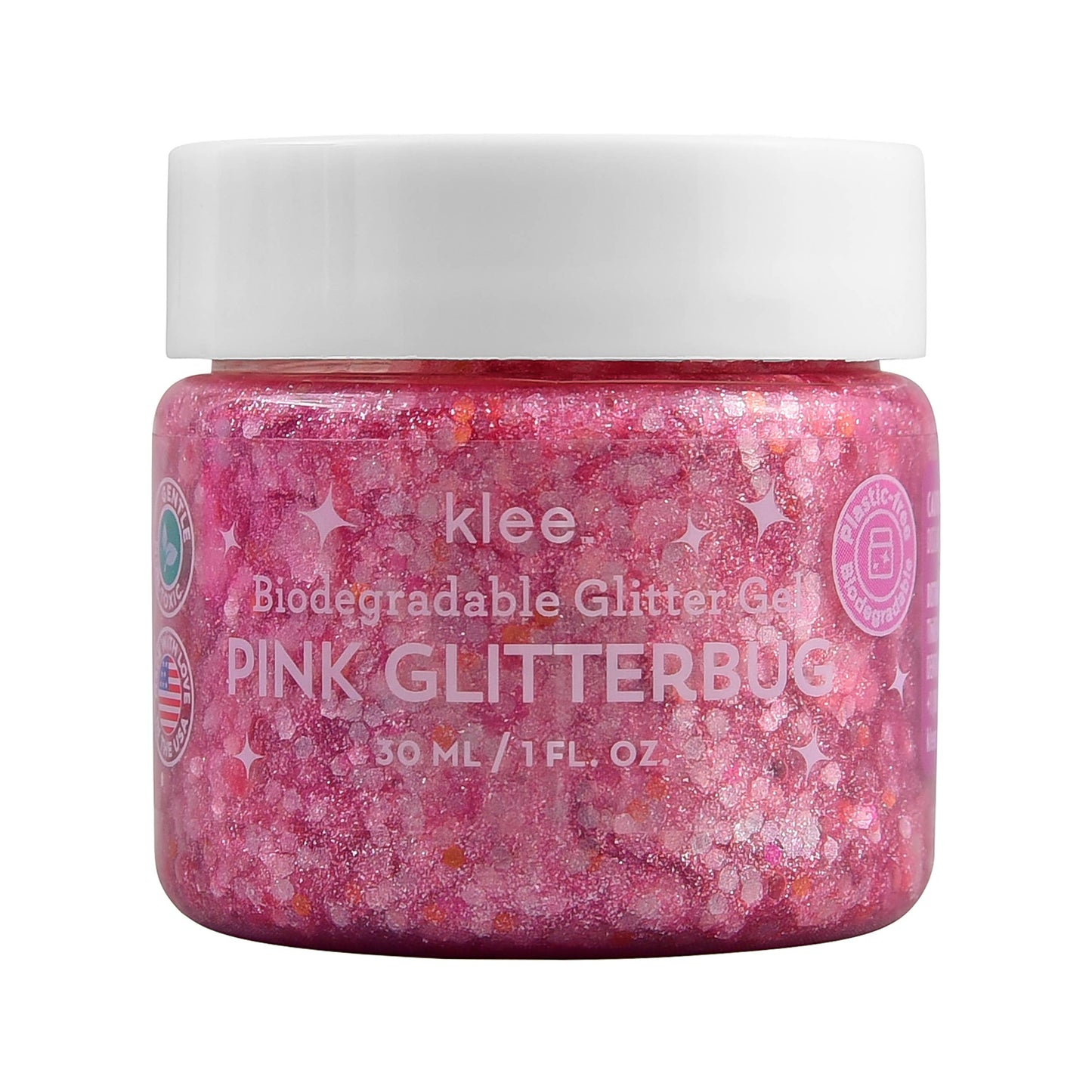 Pink Glitterbug Biodegradable Glitter Gel
