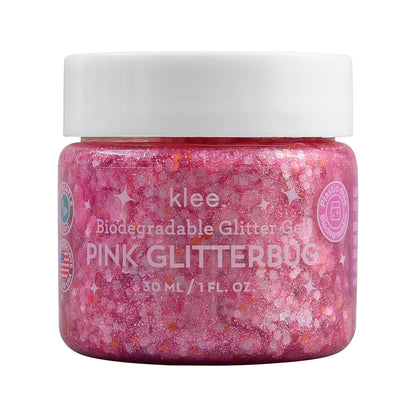 Pink Glitterbug Biodegradable Glitter Gel