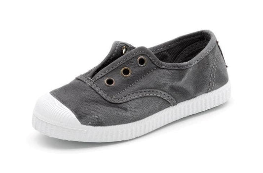 Cienta Washed Grey Slip On