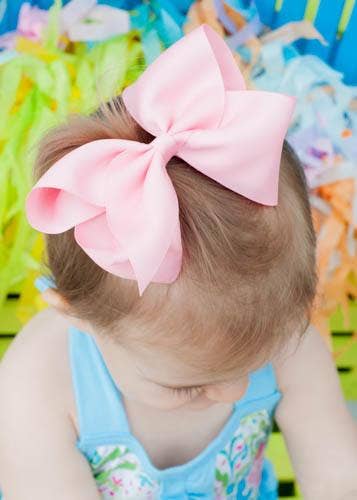 Classic Oversized Grosgrain Hair Bow