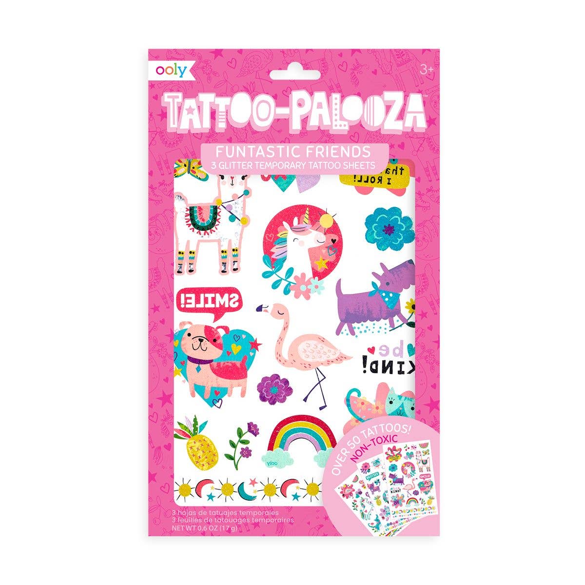 Tattoo Palooza: Glitter Temporary Tattoos - Funtastic Friend