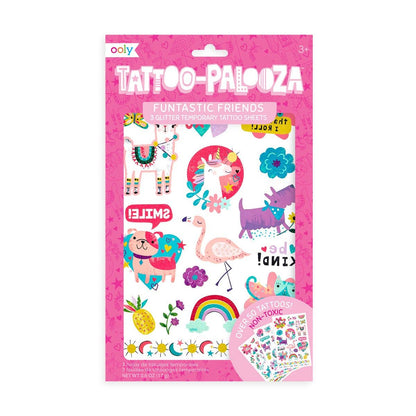 Tattoo Palooza: Glitter Temporary Tattoos - Funtastic Friend
