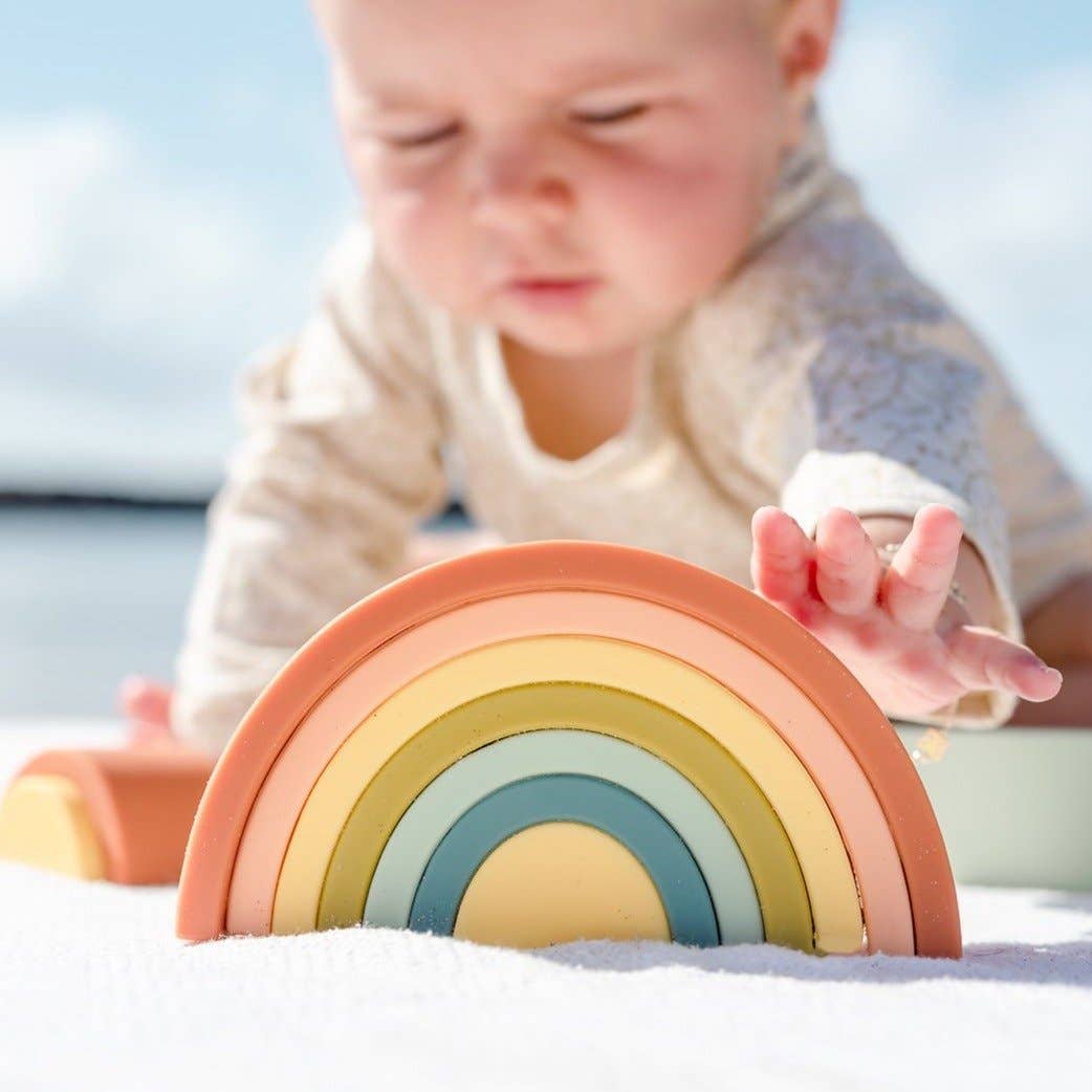 Silicone Rainbow Stacker