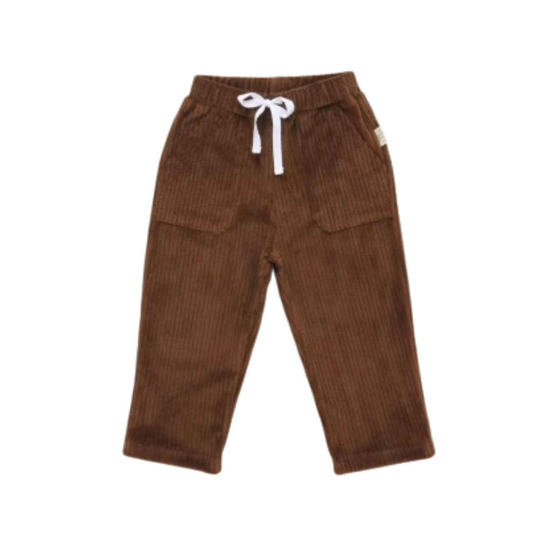 Classic Cord Trousers- Brown
