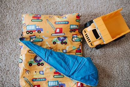 Under Construction Original Nap Mat - Yellow