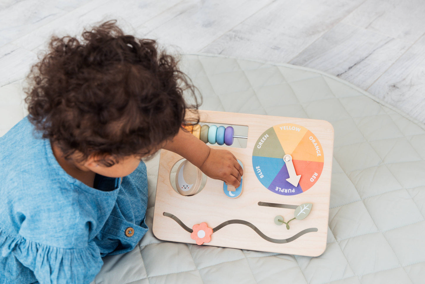 Wooden Busy Board
