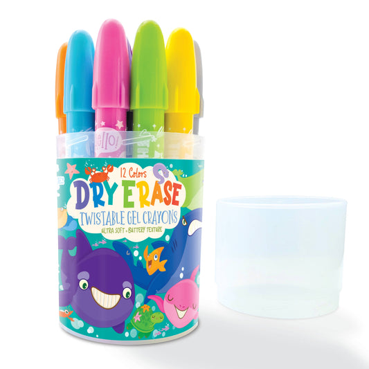 Dry Erase Twistable Gel Crayons- Under the Sea