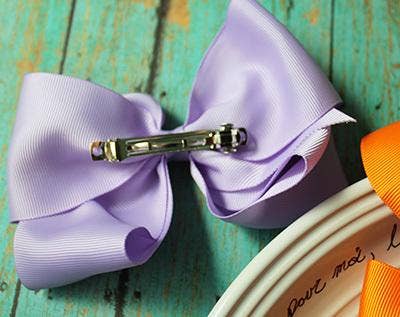 Classic Oversized Grosgrain Hair Bow