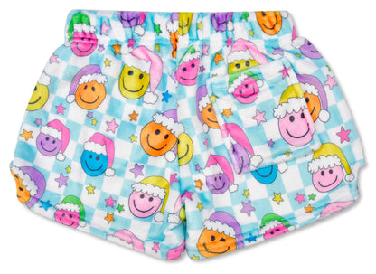 Happy Santa Plush Shorts