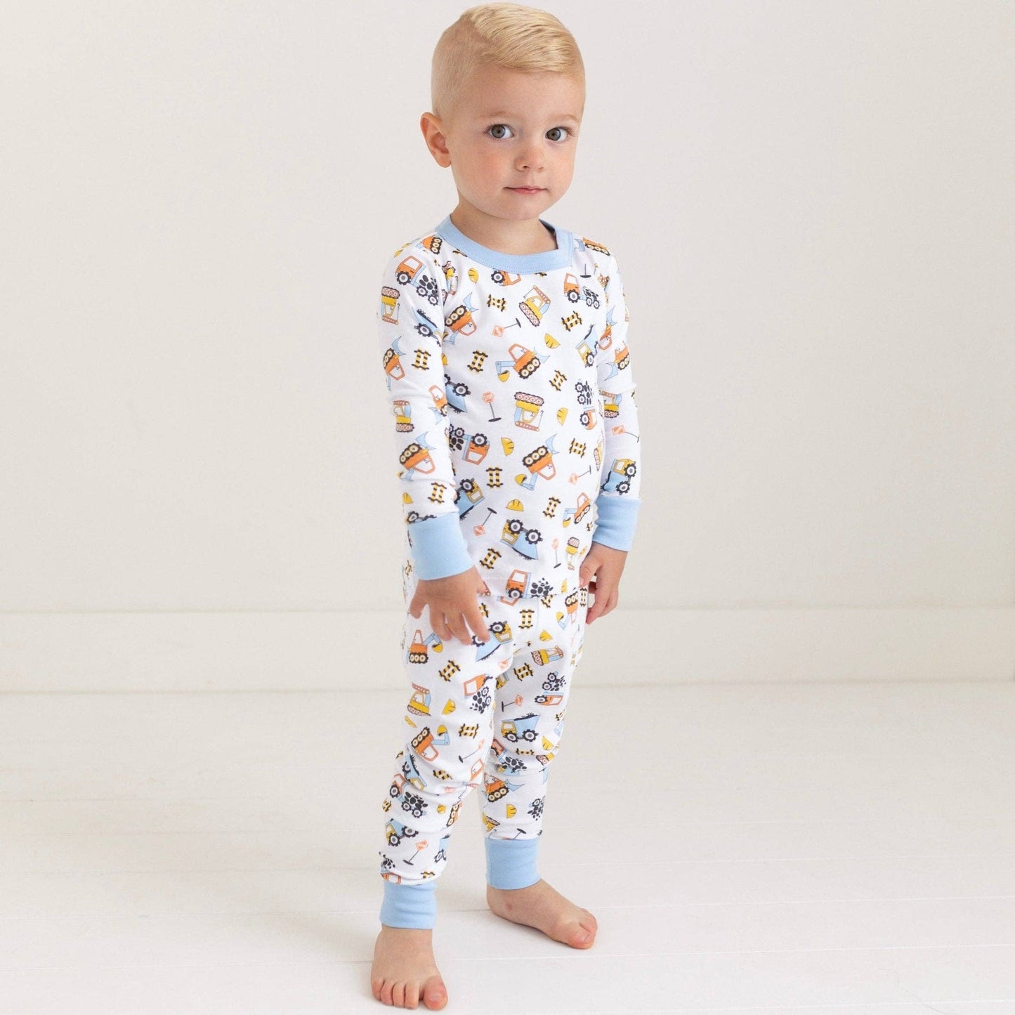 Construction Zone Long Pajama