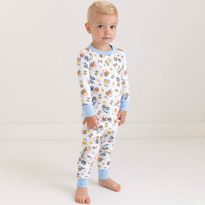 Construction Zone Long Pajama