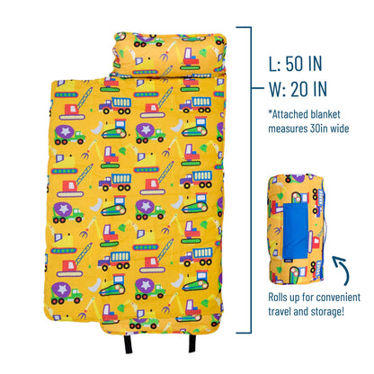 Under Construction Original Nap Mat - Yellow