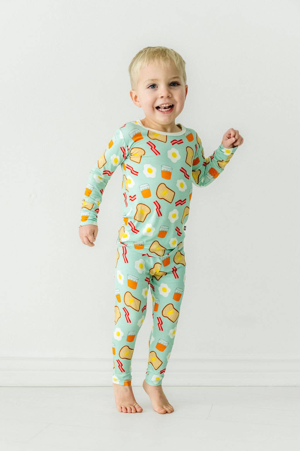 Breakfast Long Sleeve Jammies Set