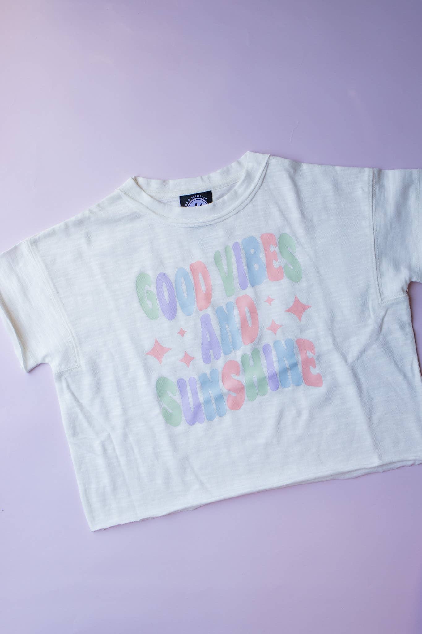 Good Vibes & Sunshine Boxy T, Kids