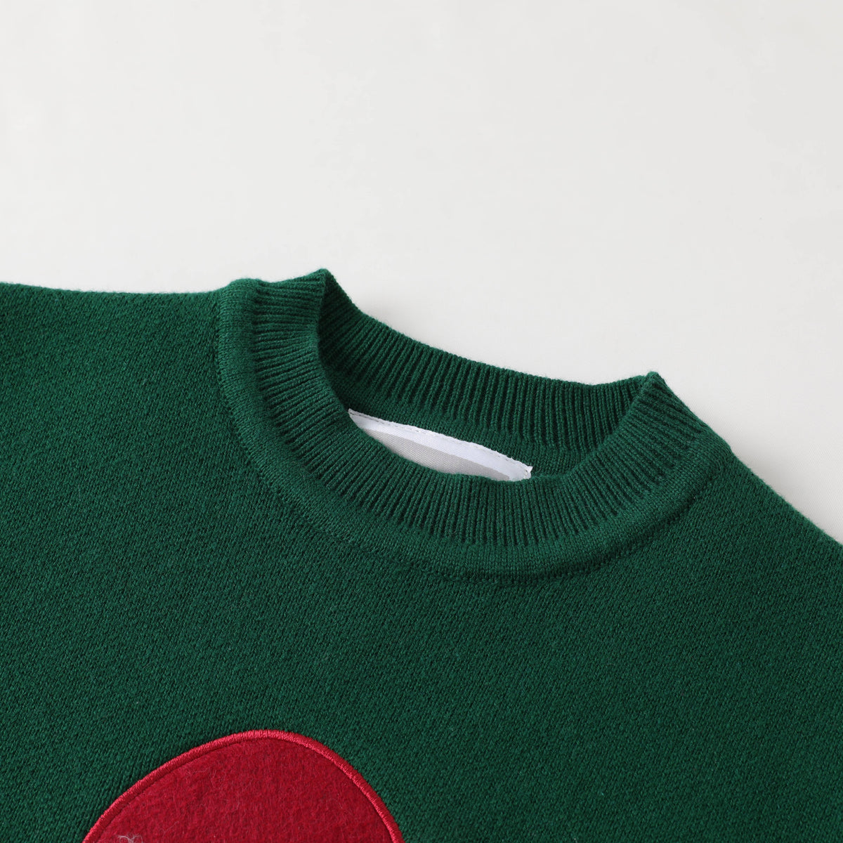 Green Santa Christmas Sweater