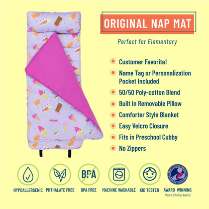Sweet Dreams Original Nap Mat - Purple