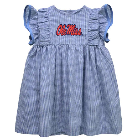 Ole Miss Ruffle Dress