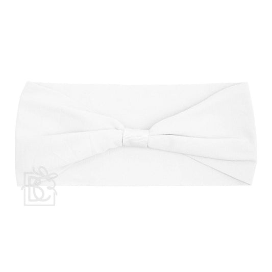 Wide Pantyhose Add-A-Bow Headband: 0-3 Months