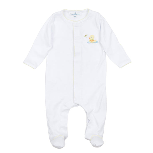 Darling Ducklings Footie - Yellow