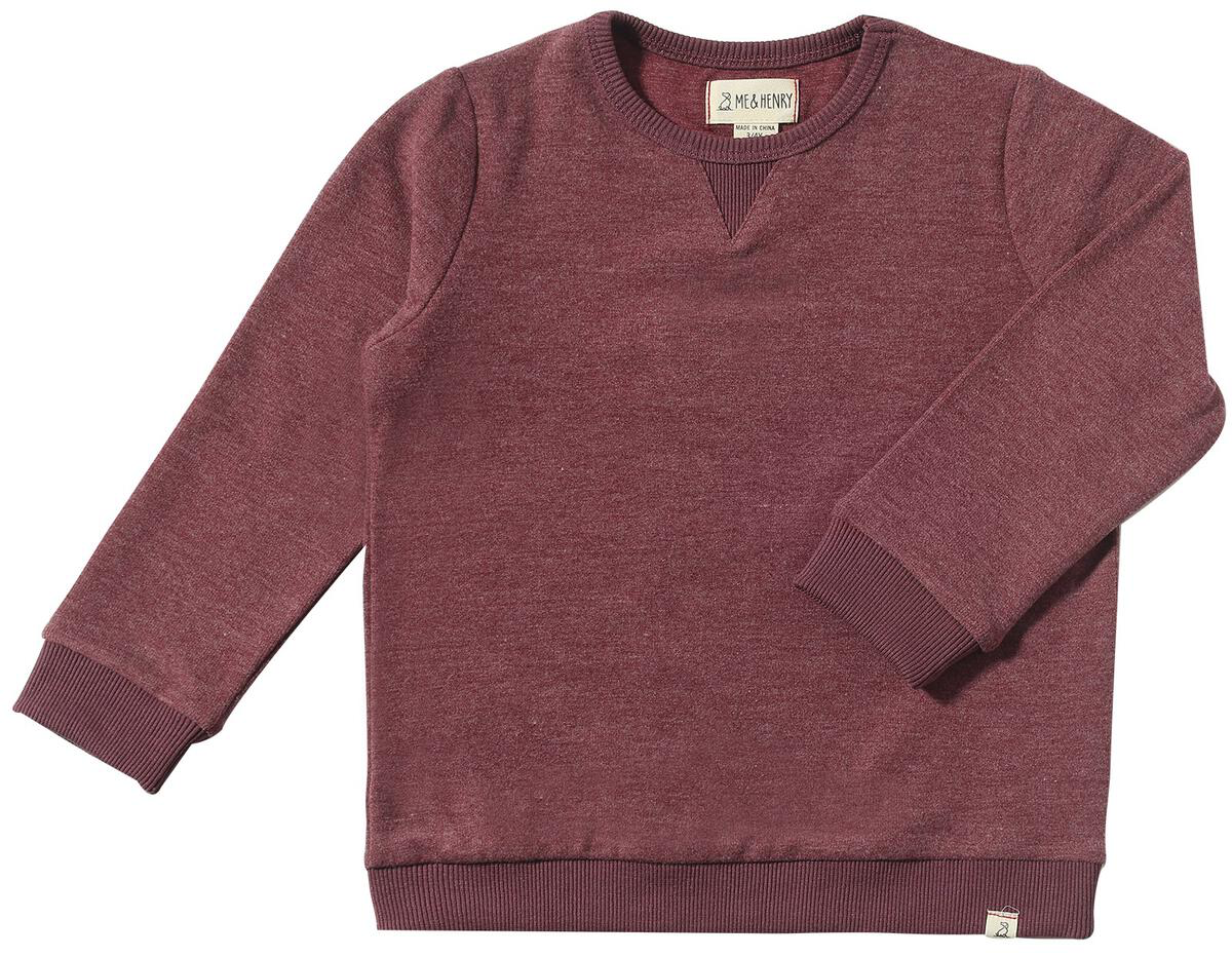 Burgundy Tarquin Sweatshirt