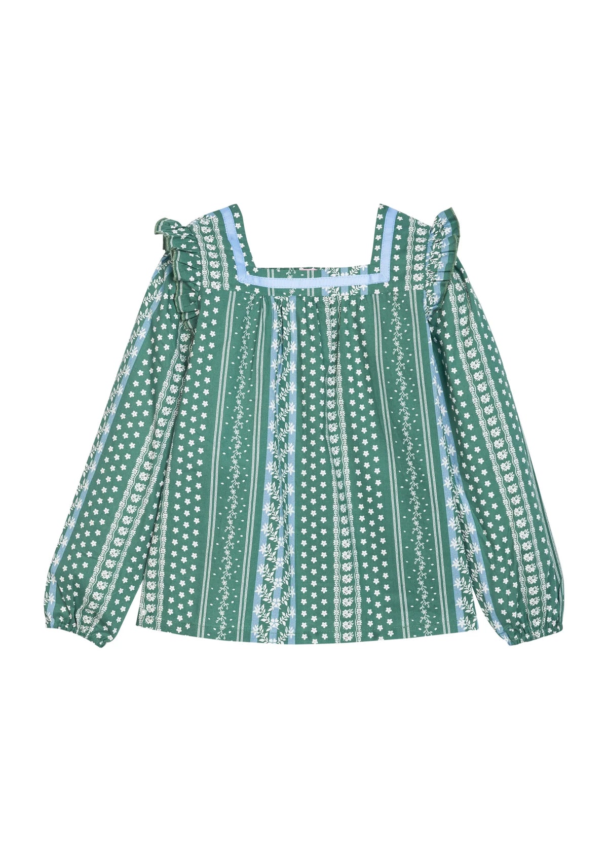 Fairfield Forest Stripe Top