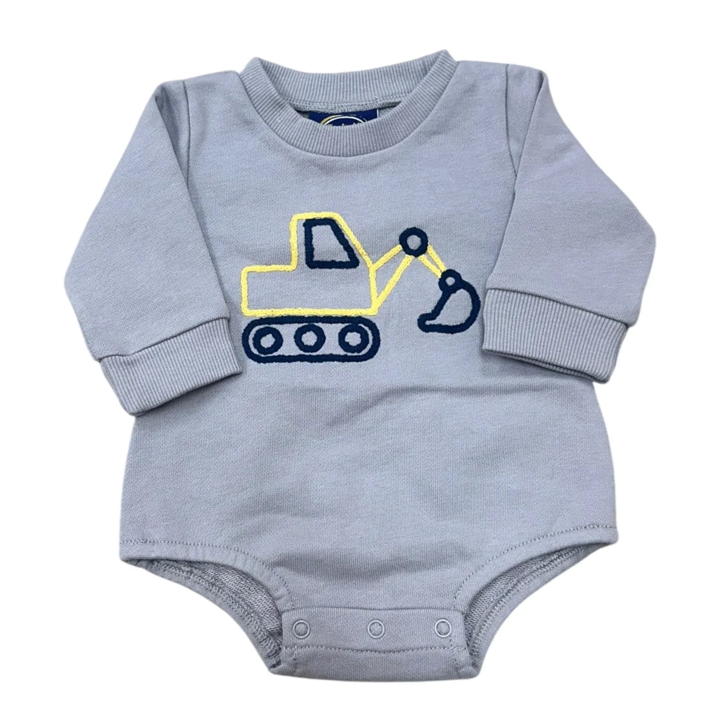 Excavator Embroidery Bubble