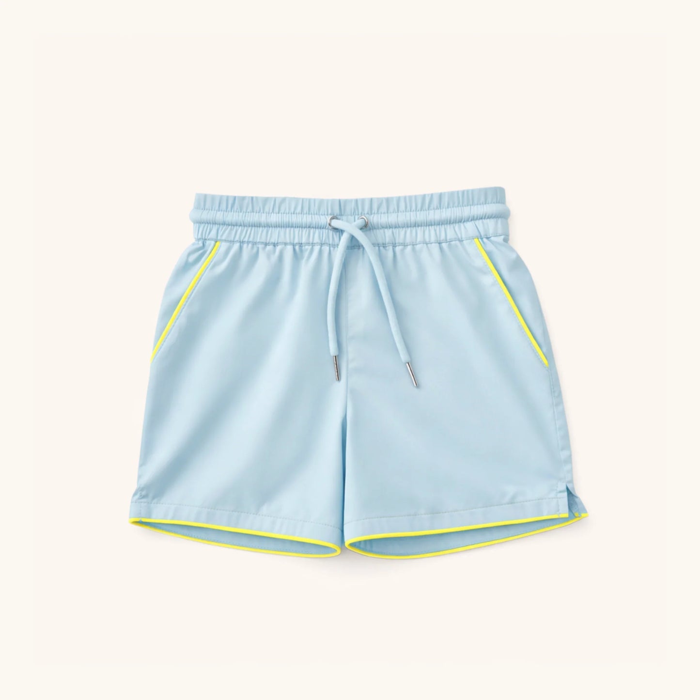 Drawstring Shorts in Light Blue