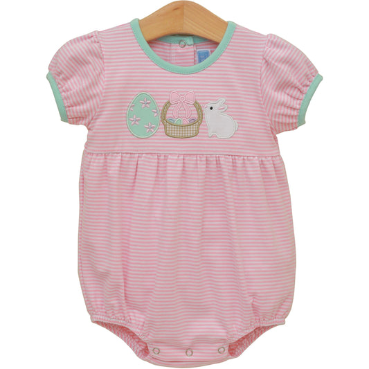 Bunnies & Baskets Bubble- Pink