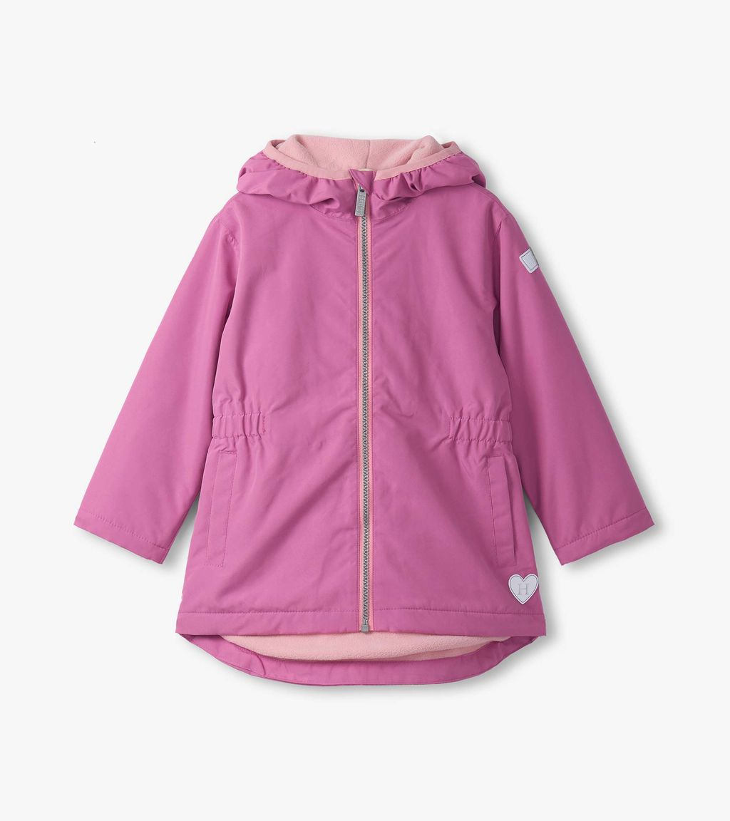 Heart Swans Color-Reveal Field Jacket
