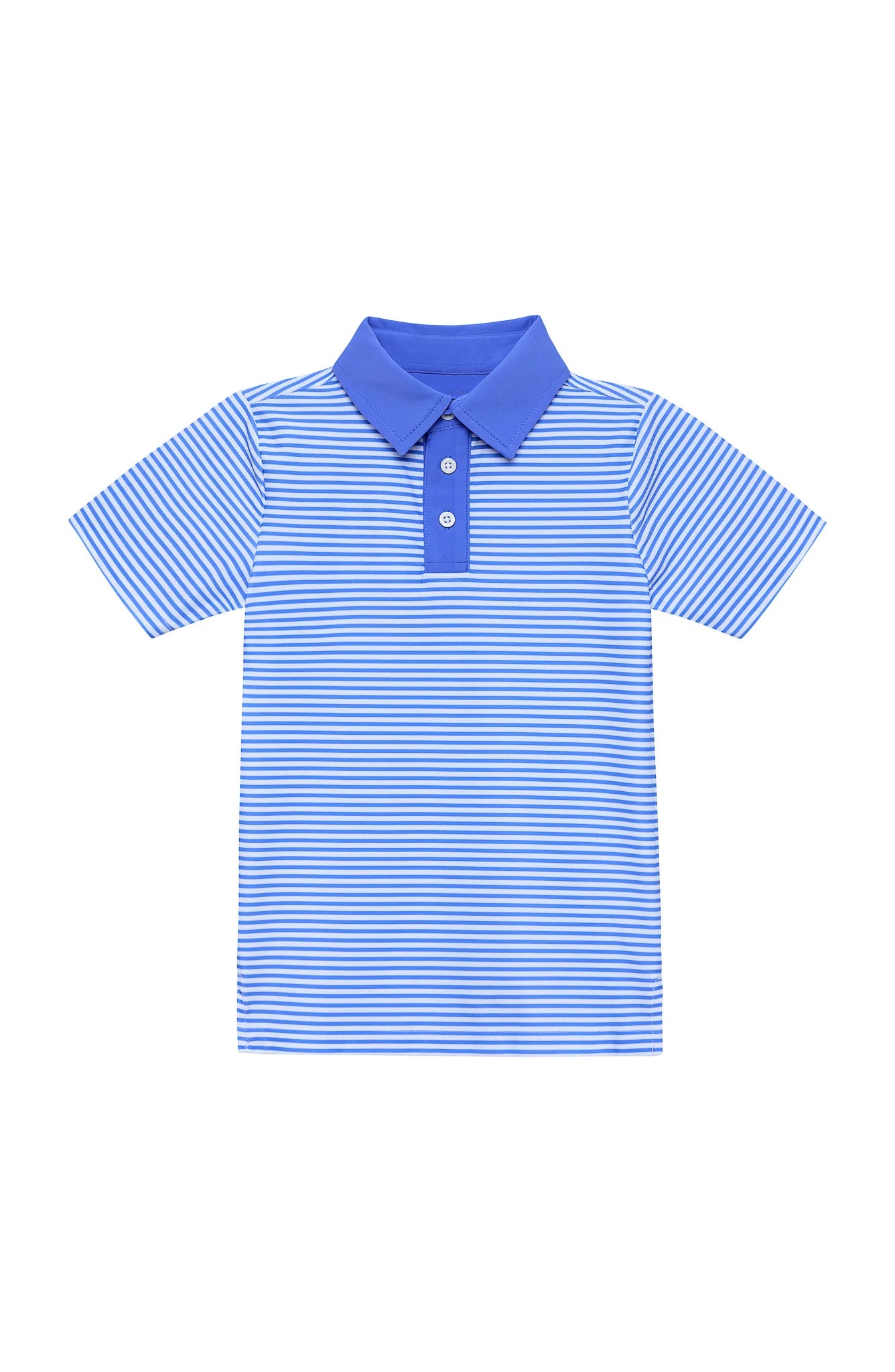 Sky Blue Thin Stripe Polo