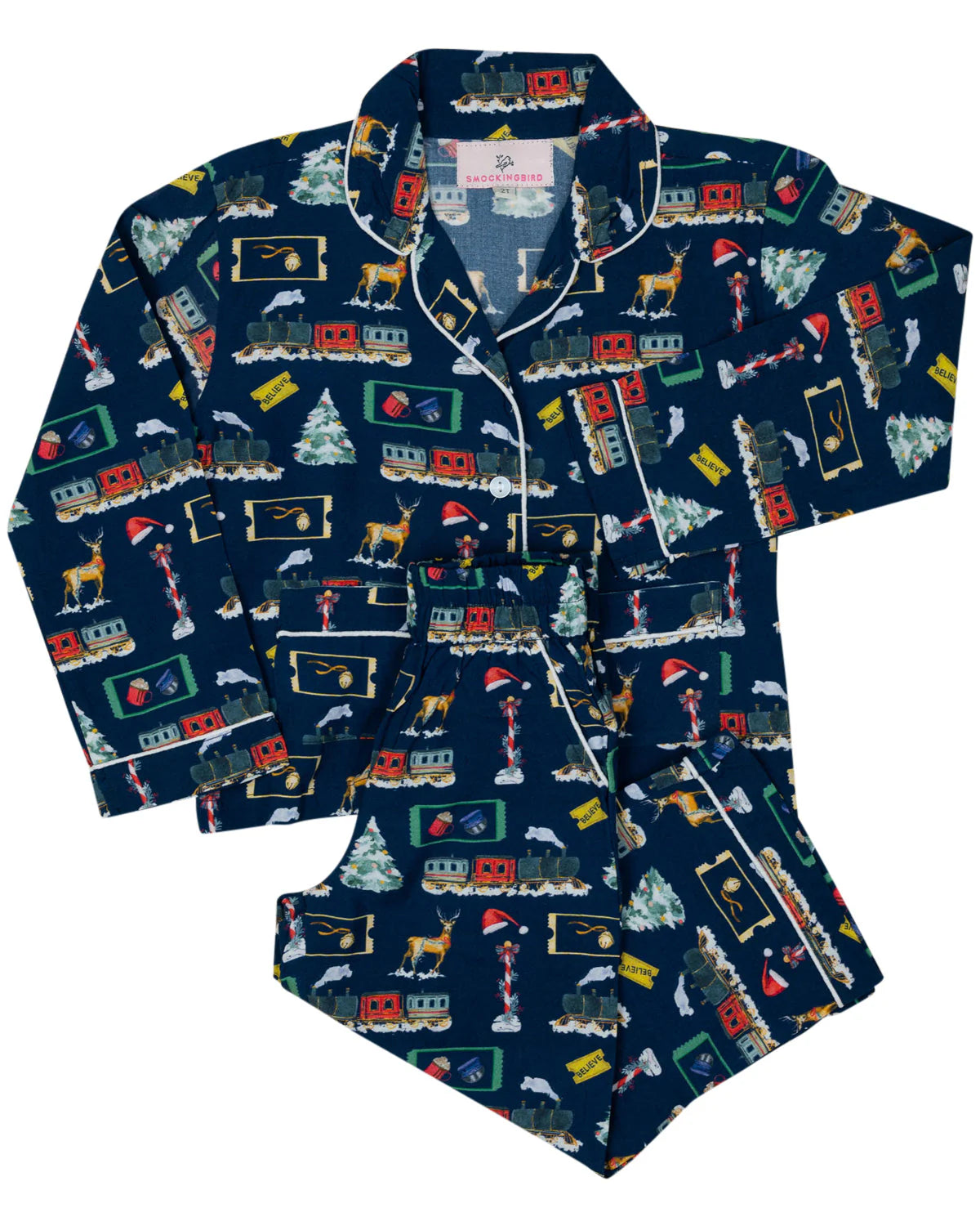 Polar Express Pajamas Set