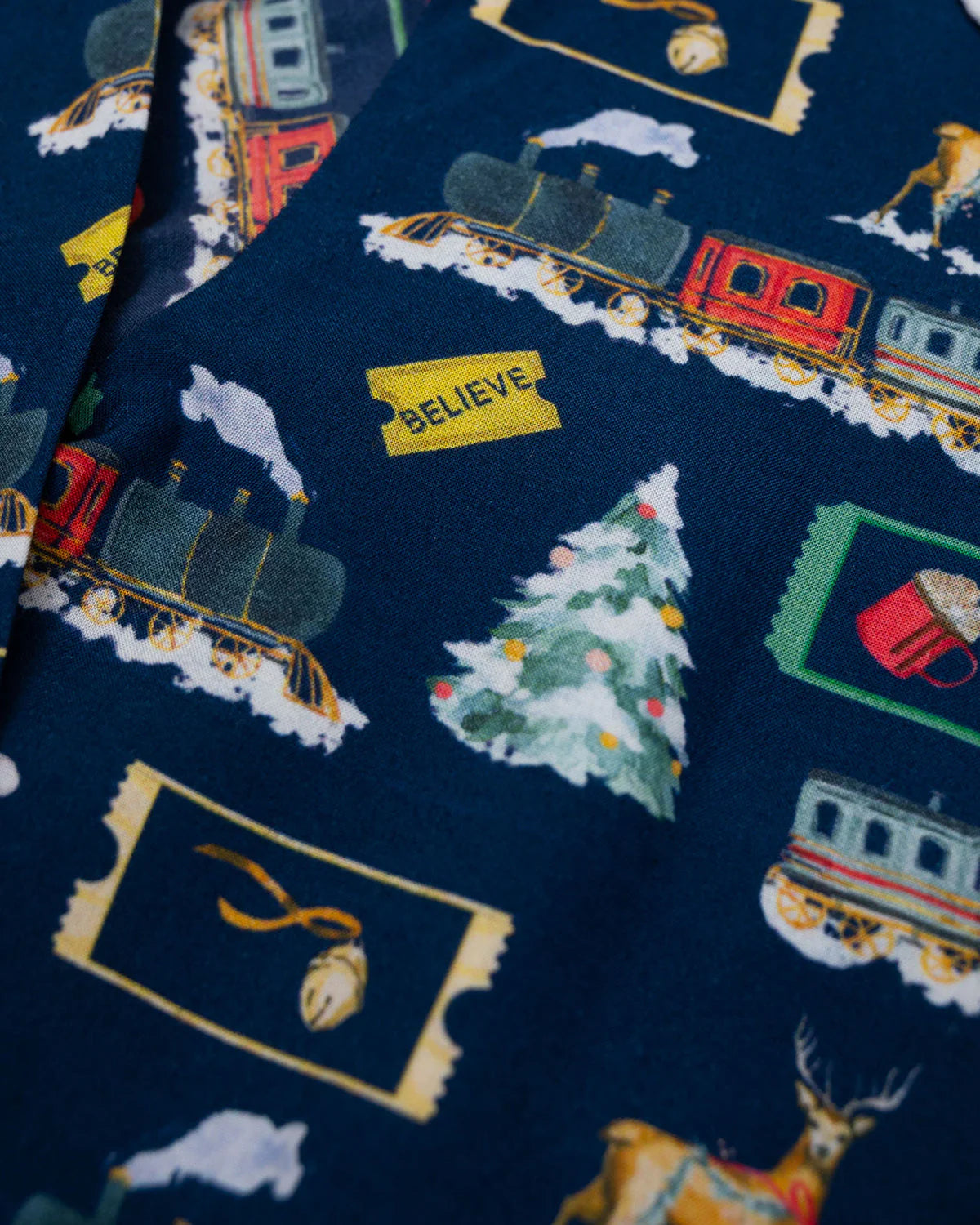 Polar Express Pajamas Set