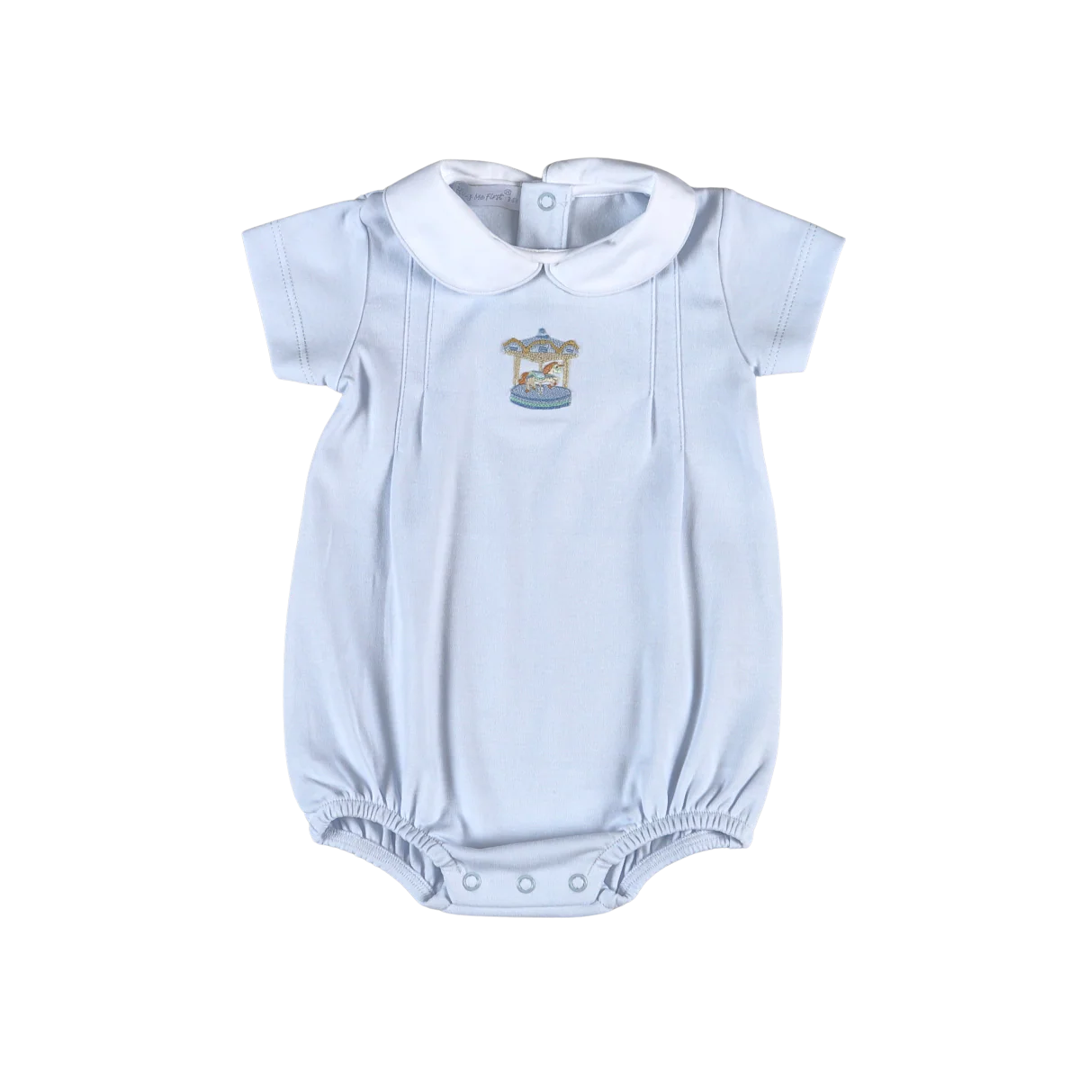 Blue Giraffe Hand Embroidery Bubble
