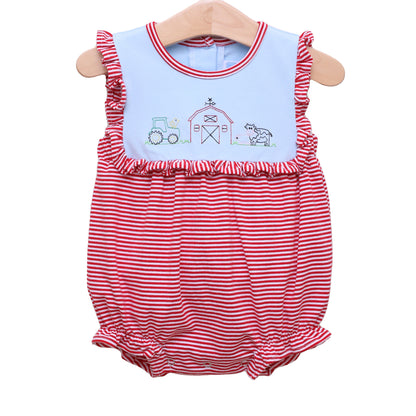 Farm Embroidery Ruffle