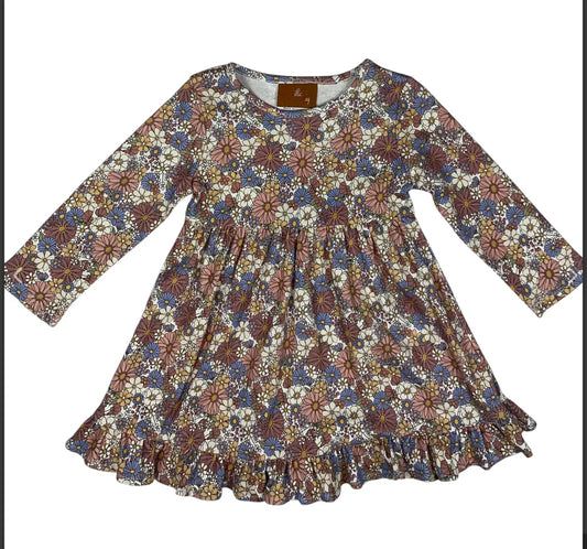 Rose Floral Dress
