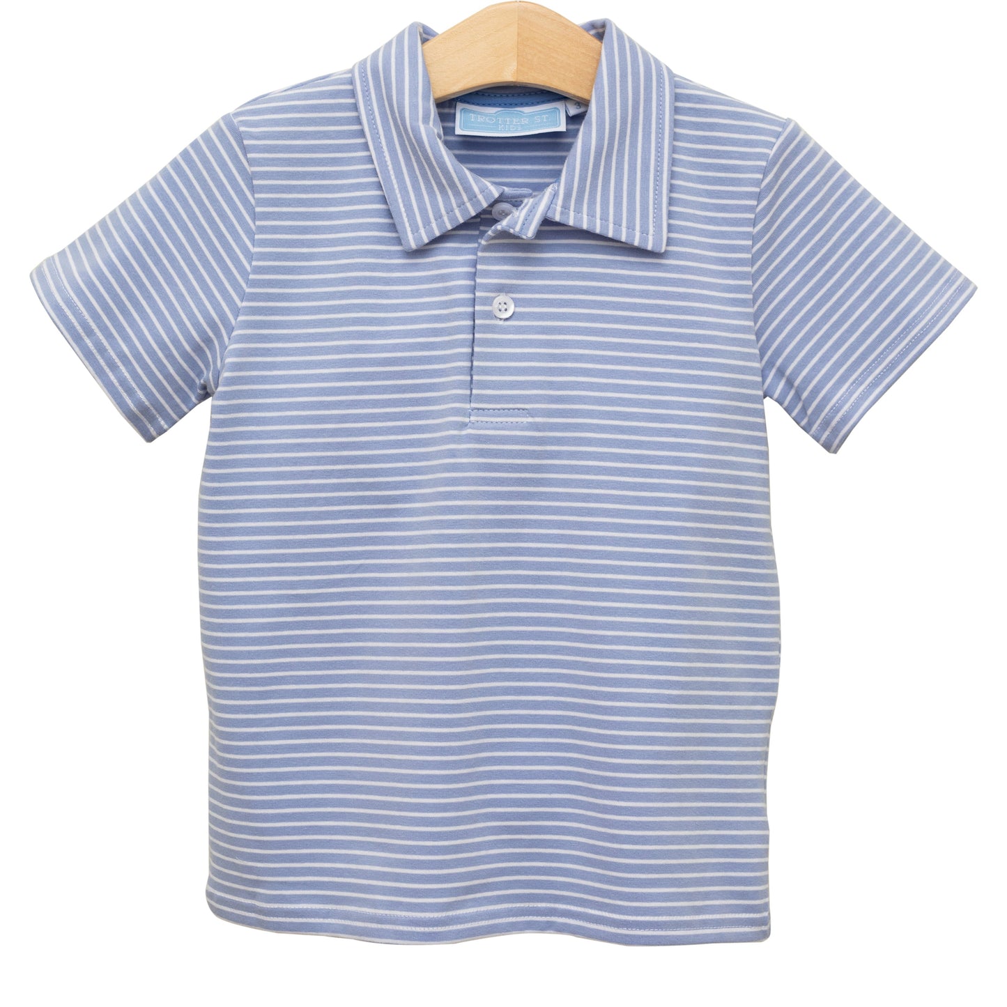 Henry Polo Cadet Blue Stripe