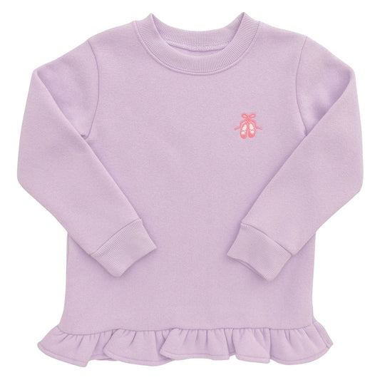 Ruffle Pullover - Ballet Shoes