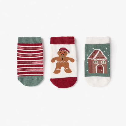 Gingerbread Christmas Socks