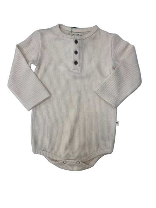 Cream Henley Onesie