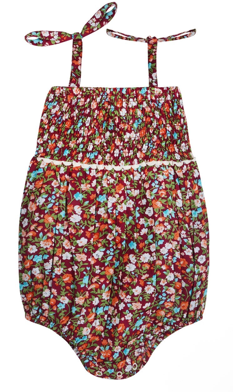 Floral Strappy Bubble