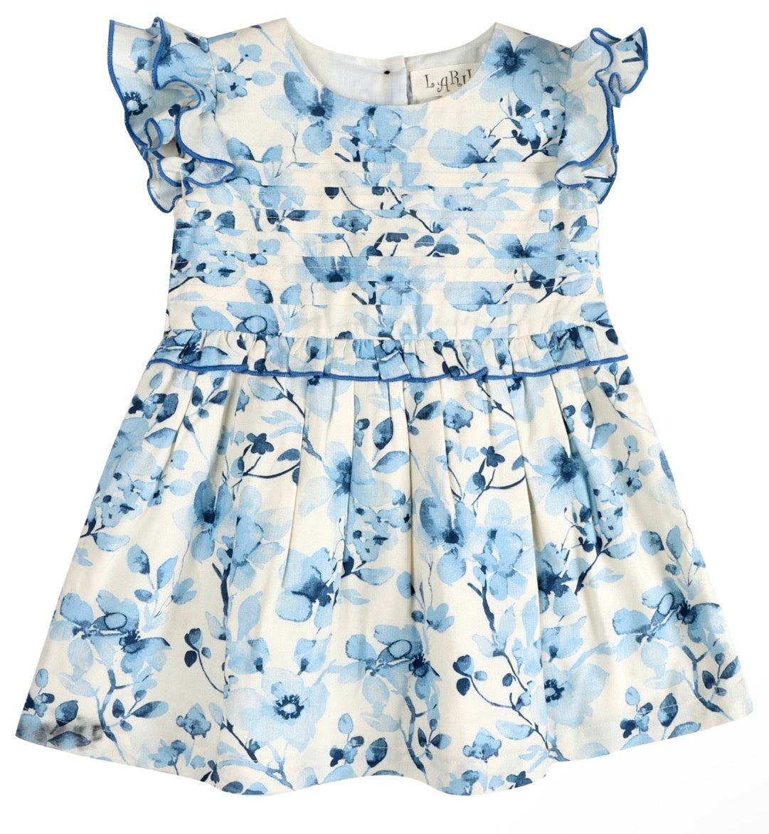 Periwinkle Blue Floral Dress