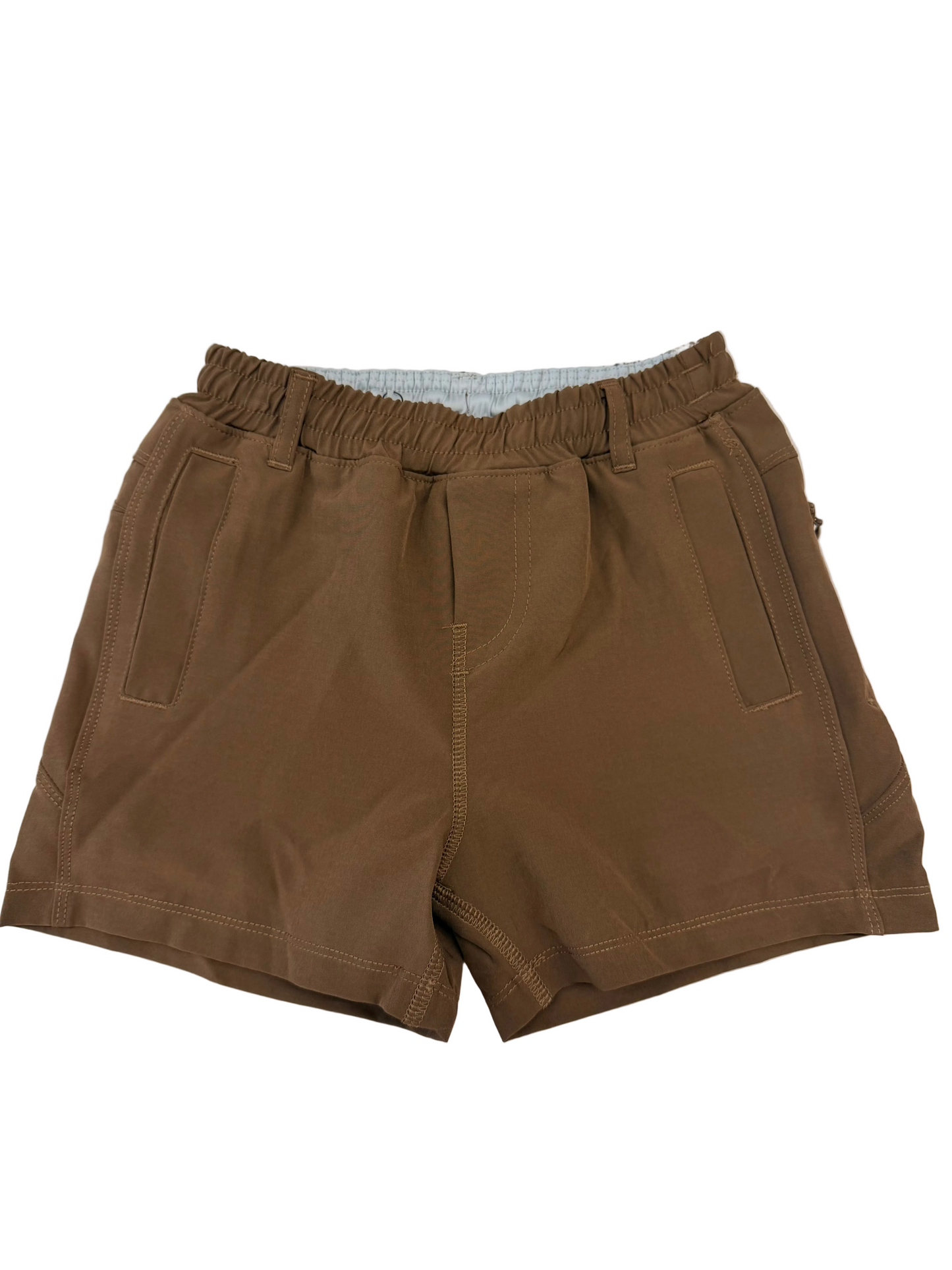 Brown FB Shorts